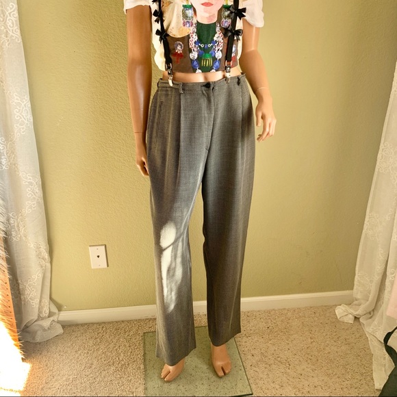 Emporio Armani Vintage Houndstooth Slacks - Picture 8 of 8